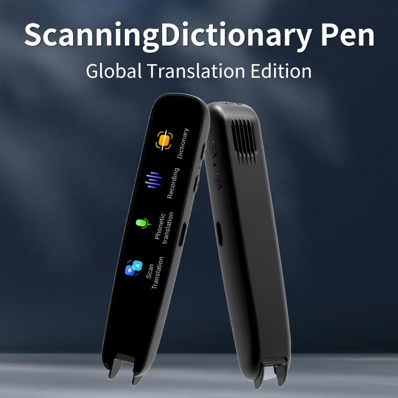 HOMEFISH Offline Translation Pen Dictionary English Intelligent Scanning Point Reading 123 Languages Translator Pen